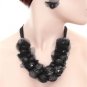Black simulated Black Onyx Bracelet