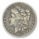 Morgan Silver Dollar Fine Condition 1890-CC