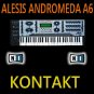 ALESIS ANDROMEDA A6 SAMPLES - KONTAKT INSTRUMENTS 6 DVD