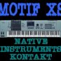 MOTIF XS SAMPLES for KONTAKT NATIVE NKI 6 DVDs 23GB