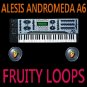 ALESIS ANDROMEDA A6 - FRUITY LOOPS FL STUDIO 6 DVDs