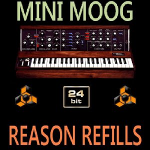 MINI MOOG - REASON NN-XT SXT REFILLS  47GB 13DVDs 24BIT