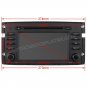 Car DVD Player with GPS navigation 7" HD touchscreen iPod-control for 2008-2010 Smart Fortwo