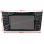7" Touchscreen DVD Player with GPS Navigation and BT iPod FM PIP RDS for Benz E-Class