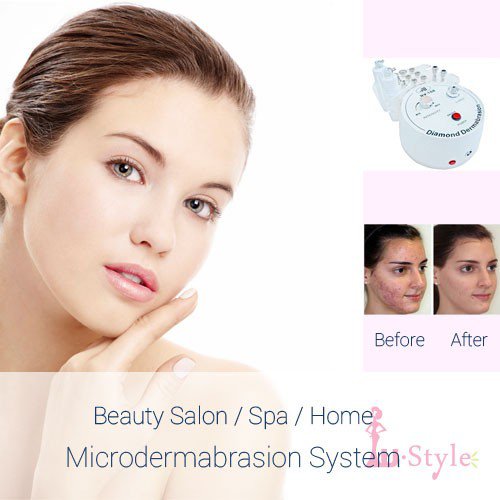 3 in 1 Pro Diamond Tip Microdermabrasion Machine System by UStyle