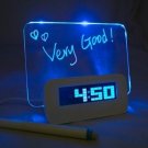 Digital Alarm Clock with LED Message Board