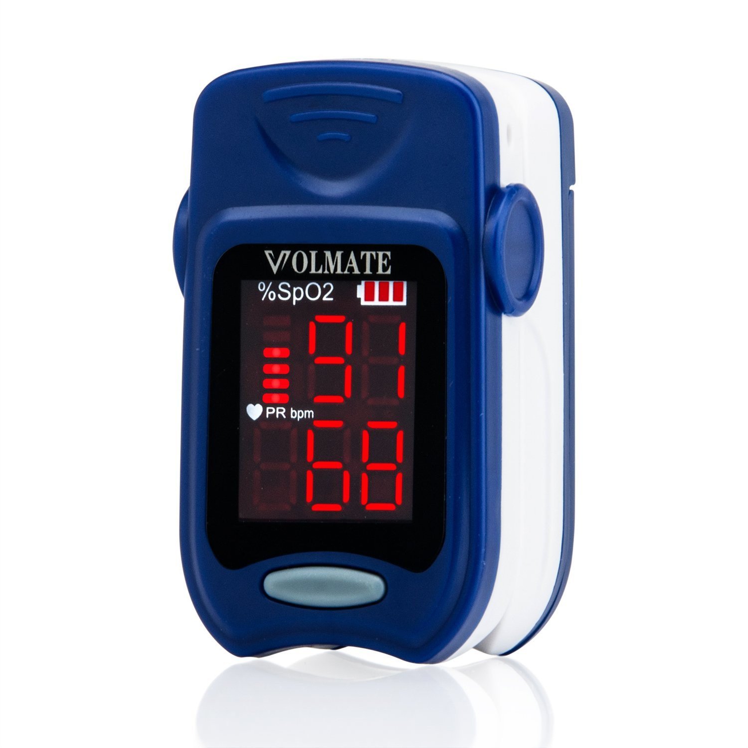Fingertip Pulse Oximeter FDA and CE Approved Portable SpO2 and Pulse