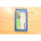 Bamboo Wood Spoon and Chopstick Set (Brown Bear Brand! - Green Carrying Case)