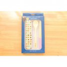 Bamboo Wood Spoon and Chopstick Set (Brown Bear Brand! - Yellow Carrying Case)