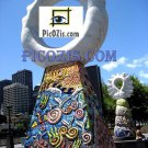 VST002201109 - Statue in Melbourne - 15x20cm (6x8")