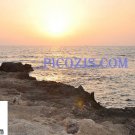 BSU001201109 - Beautiful sunset in Israel-20x30cm (8x12")
