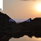 BSU002201109 - Sunset at Hof Dor - 28x35cm (11x14")