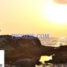 BSU003201109 - Enjoying the sunset- 20x30cm (8x12")
