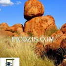 VLA011201109 - Devils Marbles - 28x35cm (11x14")