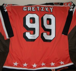 Wayne Gretzky autographed Campbell Jersey