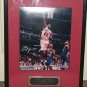 Michael Jordan autographed LE 16x20 photo framed