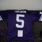Ladanian Tomlinson autographed TCU authentic jersey