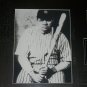 Babe Ruth autographed display and swatch of AUTHENTIC 1932 uniform framed