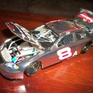 Dale Earnhardt Jr autographed 1:24 scale silver stock car #8