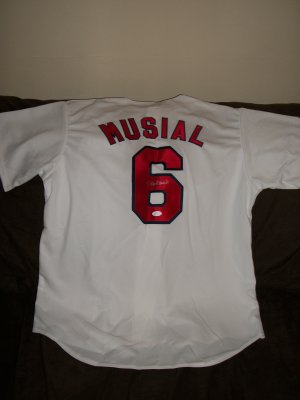 Stan Musial autographed brand new Cardinals Jersey-JSA