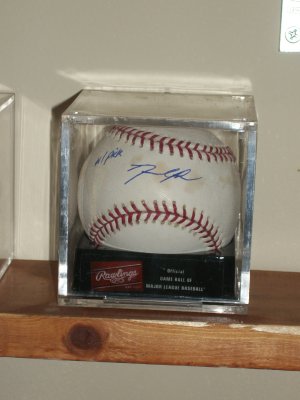 David Price autographed baseball with #1 Pick inscription