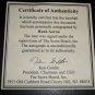 Hank Aaron autographed authentic MLB baseball