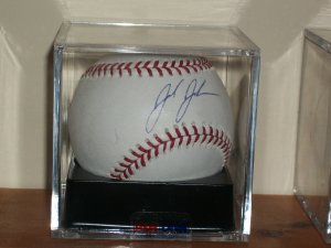 Josh Johnson autographed official authentic baseball