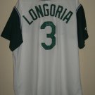 Evan Longoria autographed Devil Rays Jersey