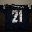 Ladanian Tomlinson Authentic LE Away Autographed Chargers Jersey