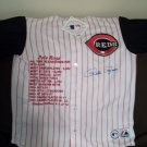 Pete rose LE autographed CAREER STAT Jersey