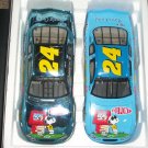 JEFF GORDON set of 2 LE #24 DUPONT/PEANUTS 2000 MONTE CARLO 1:24