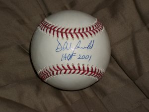 Dave Winfield autographed Hall of Fame Steiner baseball