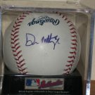 Don Mattingly autographed baseball