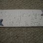 "When you wish upon a star......." decorative sign