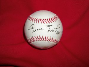 Willie Mays autographed 1979 HOF authentic baseball