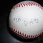Reggie Jackson autographed rare retirement baseball