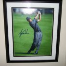 Tiger Woods LE autographed 16x20 FRAMED UDA Photo
