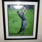 Tiger Woods LE autographed 16x20 FRAMED UDA Photo