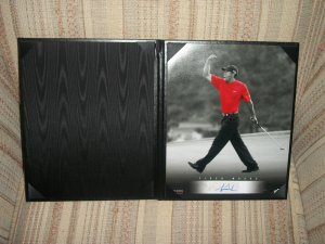 Tiger Woods LE autographed 8x10 Black/White UDA photo