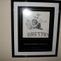 Wayne Gretzky autographed 16 by 20 "Welcome to LA" poster drawing