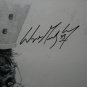 Wayne Gretzky autographed 16 by 20 "Welcome to LA" poster drawing