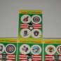 1990 Fleer Baseball card pack small "team stickers"-10 pk
