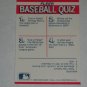 1990 Fleer Baseball card pack small "team stickers"-10 pk