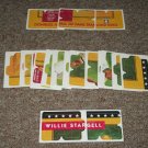 1991 Willie Stargell Donruss Diamond King Puzzle-Complete Set