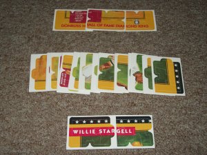 1991 Willie Stargell Donruss Diamond King Puzzle-Complete Set