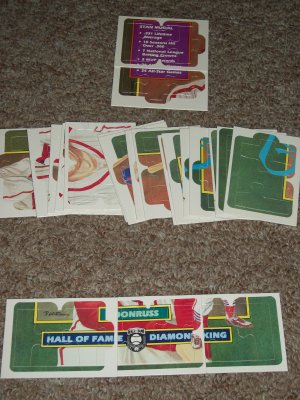 Rare Stan Musial 1988 Donruss Diamond Kings Puzzle-Complete Set