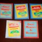 1988 Score- Great Moments In Baseball Reflector Inserts- 5 pk