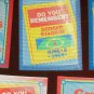 1988 Score- Great Moments In Baseball Reflector Inserts- 5 pk