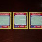 1988 Score- Great Moments In Baseball Reflector Inserts- 5 pk