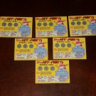 1981 Topps "Hit to Win" baseball game expired inserts-12 pk